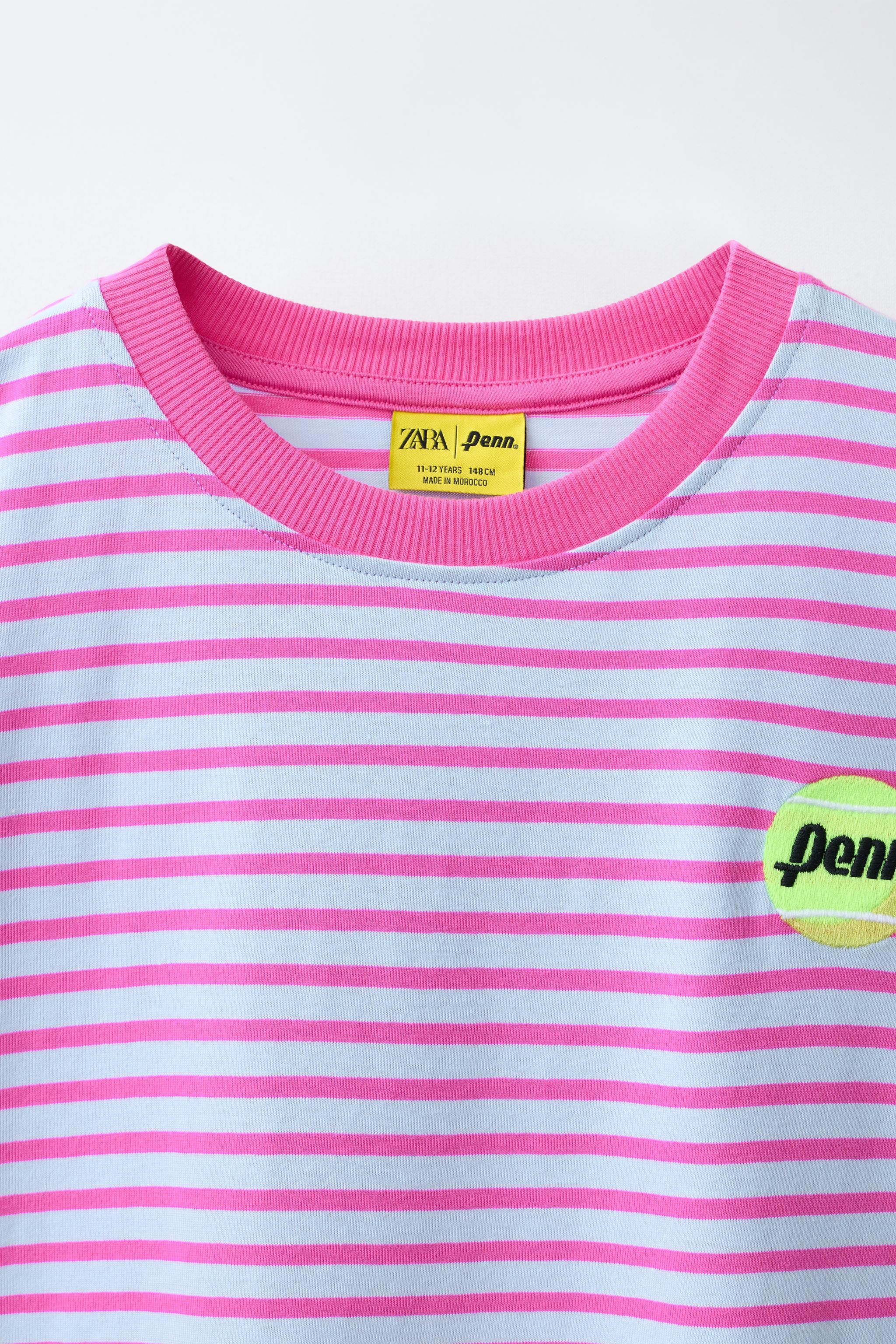 T-SHIRT RAYURES BRODÉ PENN ©